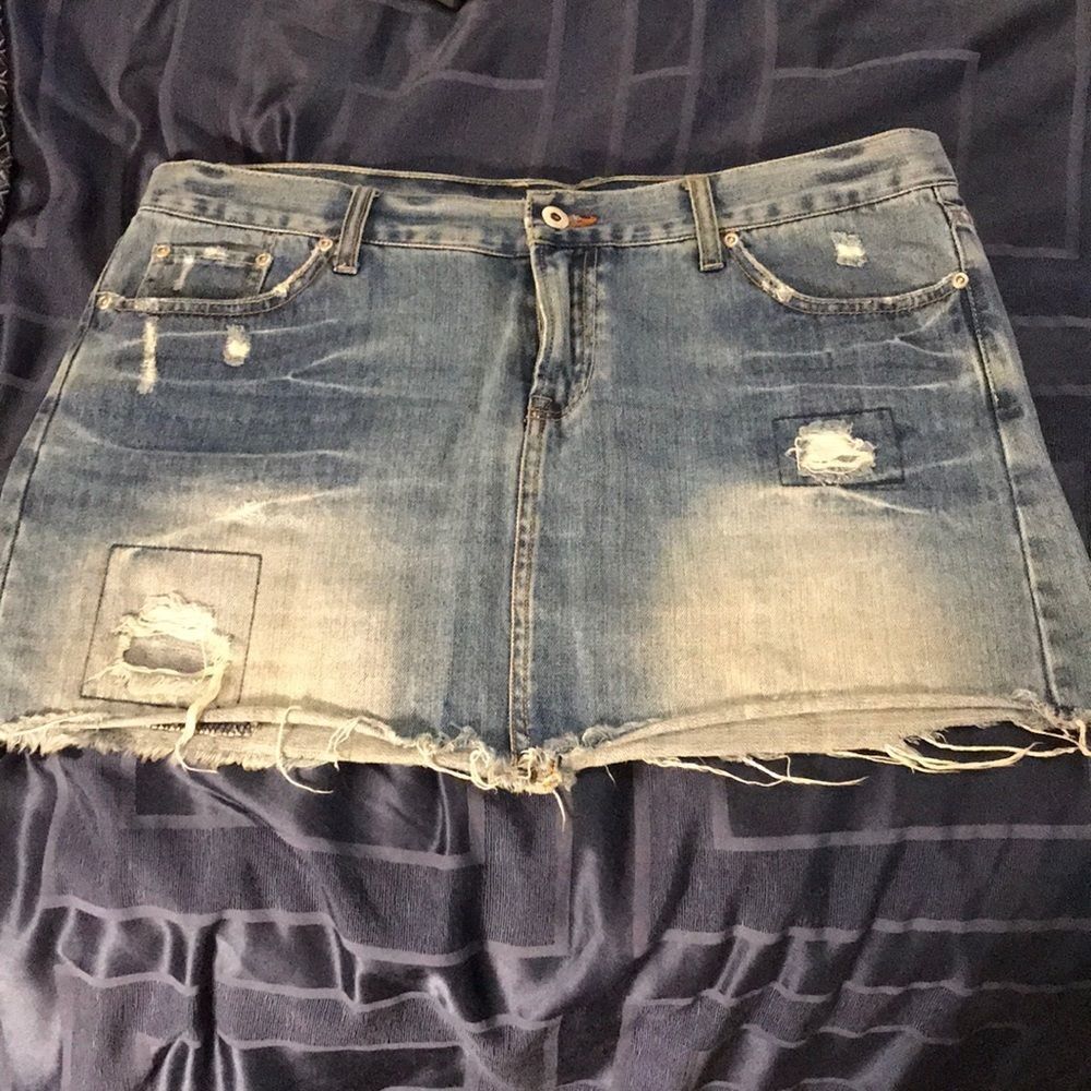 Jean skirt size 13 in juniors!